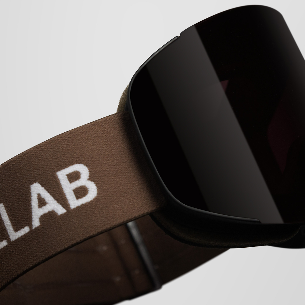 Ремешок для масок Whitelab Brown/White