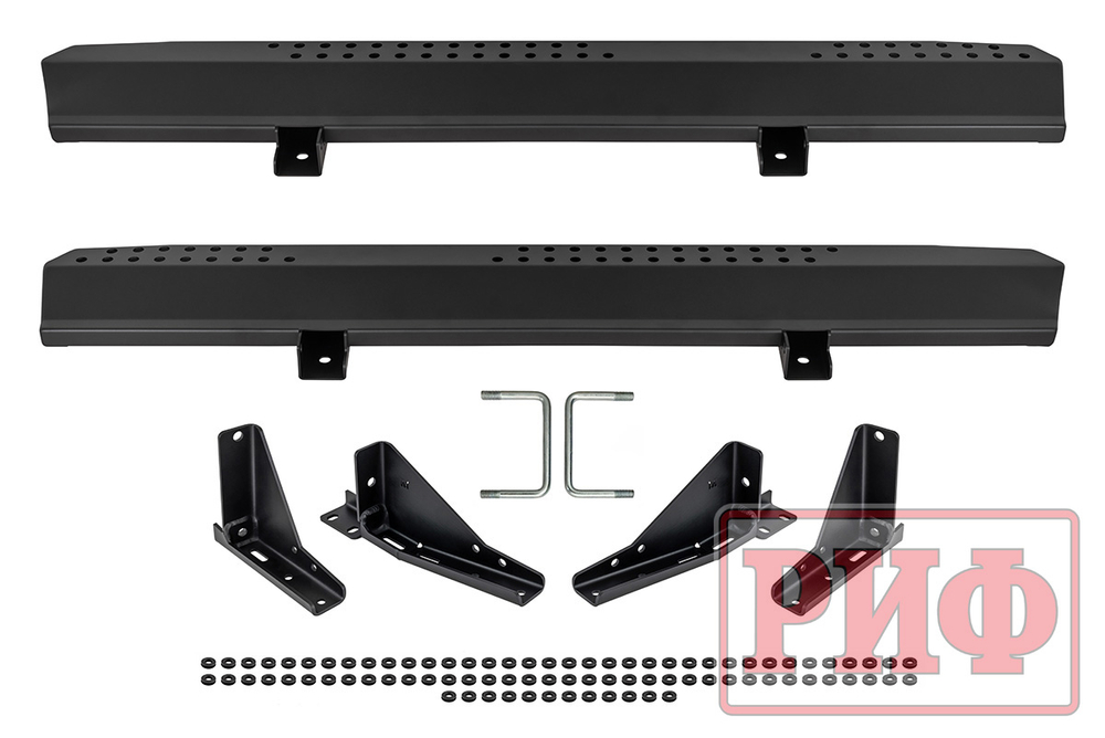 Пороги силовые Nissan Patrol Y61 2004+ (MКПП) RIFY61-40700-MT РИФ