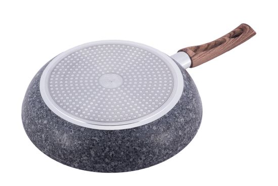 Сковорода 30 см. из алюминия Kamille KM-4164 с гранитным покрытием