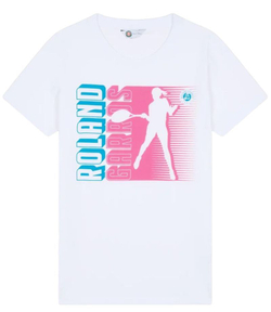 Женская теннисная футболка Roland Garros Sandrine T-Shirt - белый