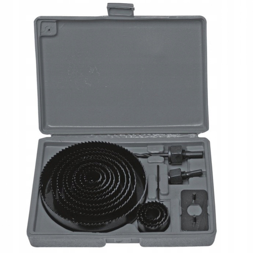 НАБОР КОЛЬЦЕВЫХ ПИЛ ПО ДЕРЕВУ 19-127 мм 16 шт. (1/ 30), шт