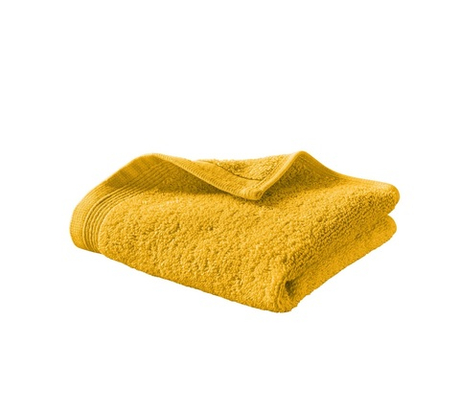 Полотенце UNI CURRY 30 х 30 желтый хлопок 600 гр/м 2 (набор 2 шт) Blanc des Vosges 30 x 30 Разноцветный