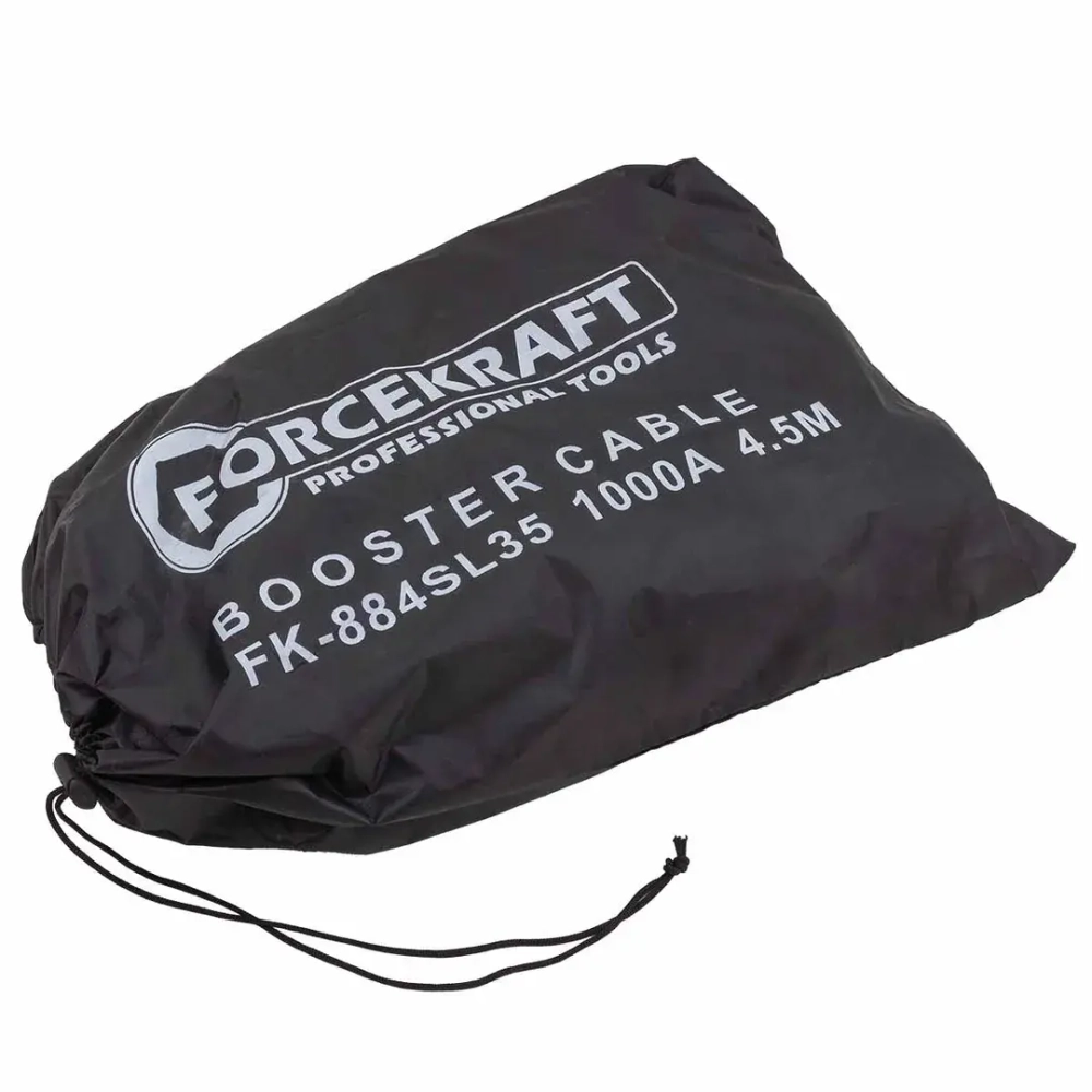 Стартовые провода 1000А, 4.5м FORCEKRAFT FK-884SL35