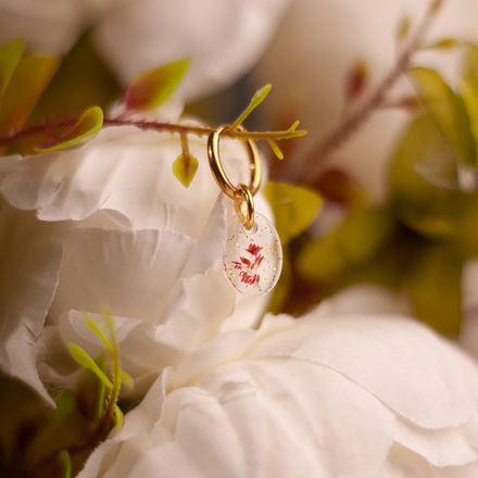 Моносерьга "Лилия" ➰