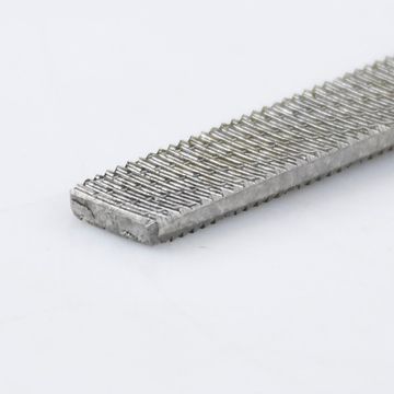 Рашпиль Iwasaki, красный, прямой, плоский, 200*10мм, шаг-1.2мм