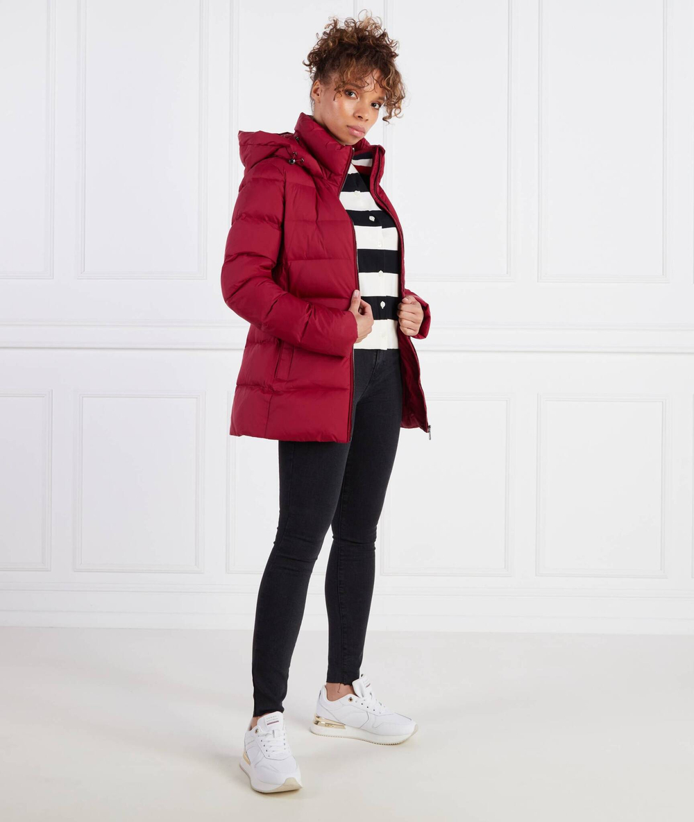 Пуховая куртка Global Tommy Hilfiger - бордовый(WW0WW37455)