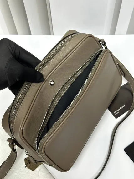 Сумка-мессенджер MONTBLANC Sartorial унисекс коричневый