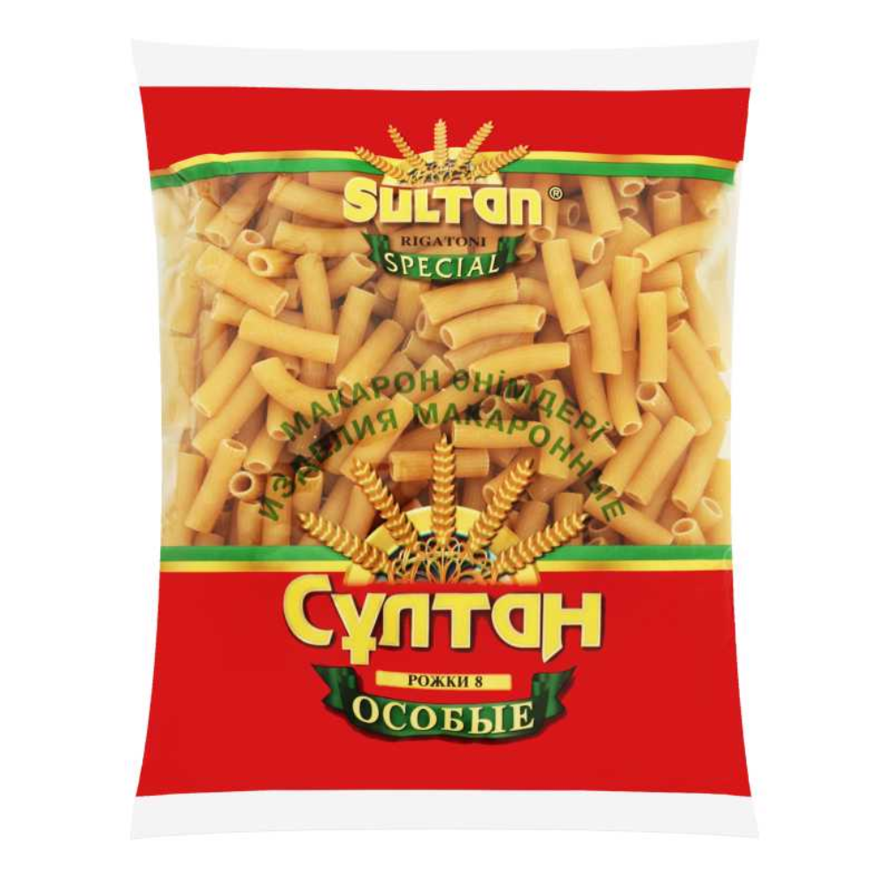 Макароны Султан Рожки 8 Особые 400 гр