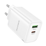 Сетевой адаптер питания BOROFONE BA87A PD 65W + QC 3.0 (белый)