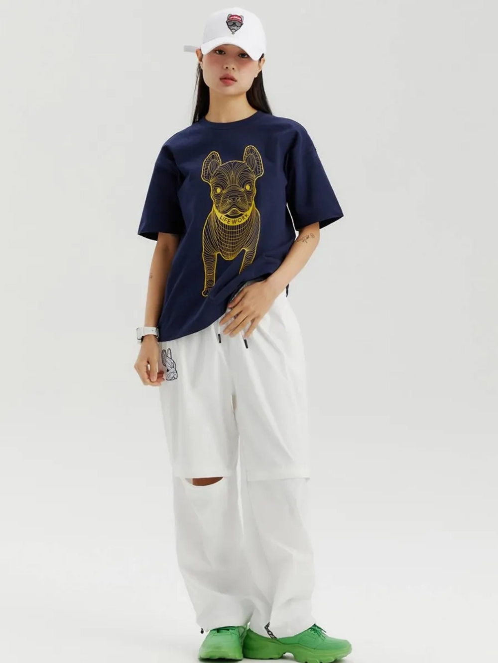 Футболка с принтом ladok