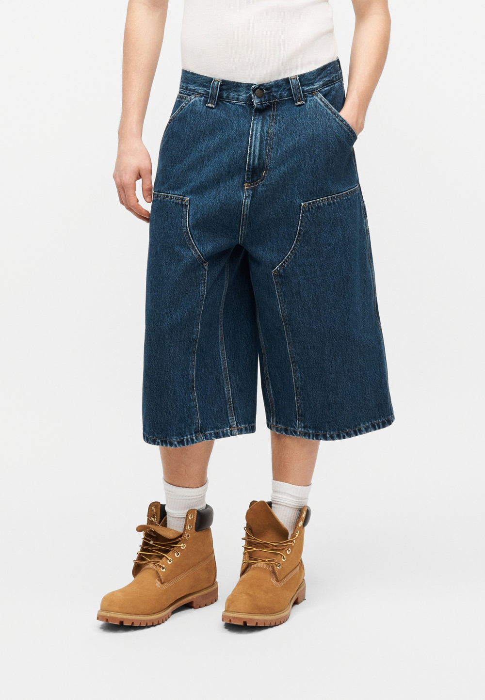 Carhartt WIP Джинсовые шорты - Синий
