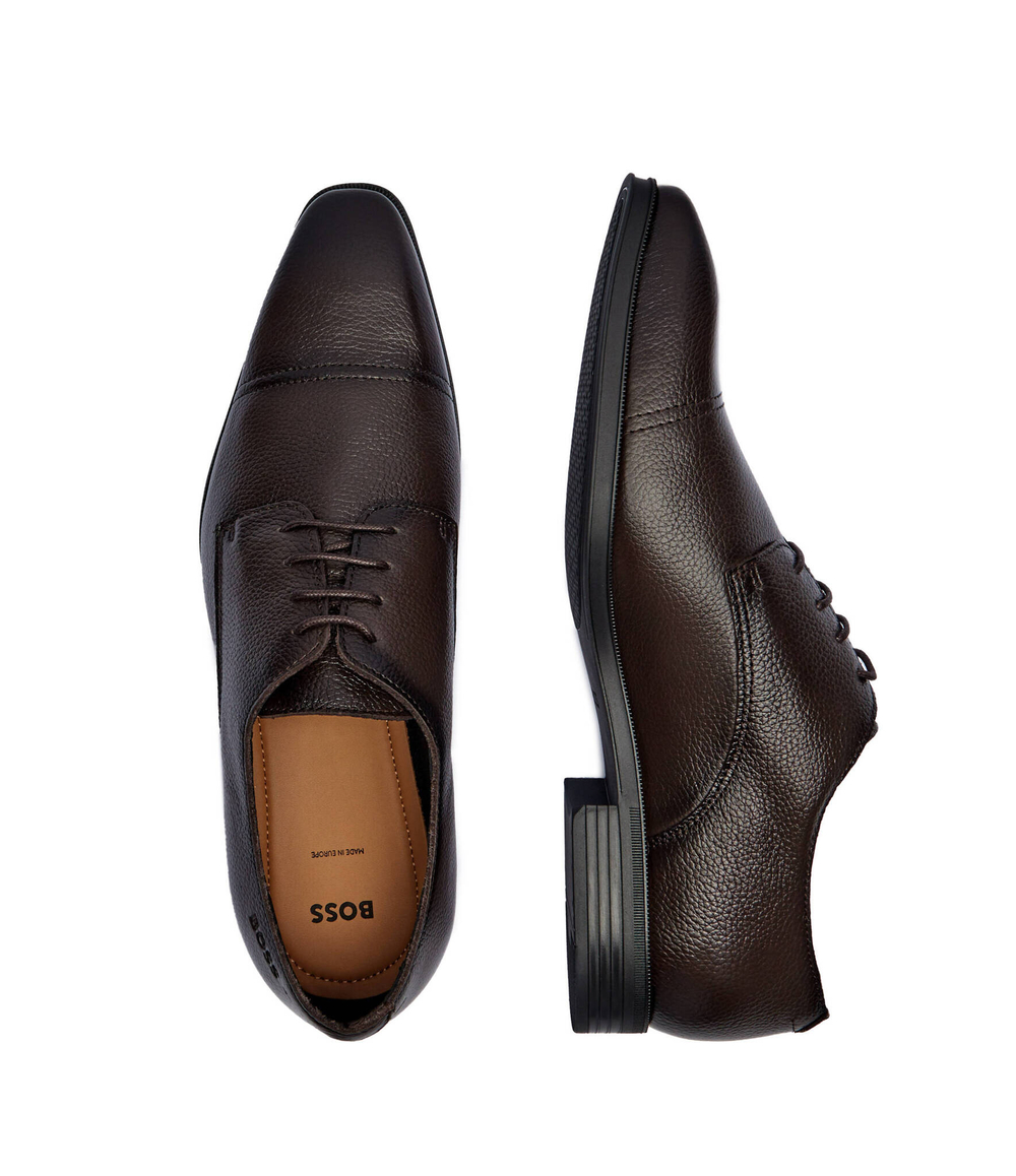 Кожаные дерби theon BOSS BLACK - коричневый(50529257)