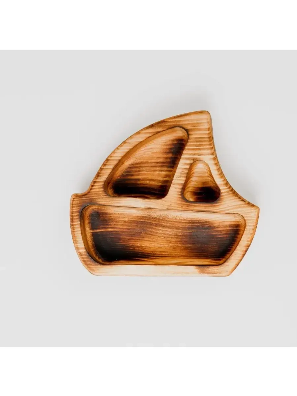 Менажница "Кораблик" из Сибирского кедра