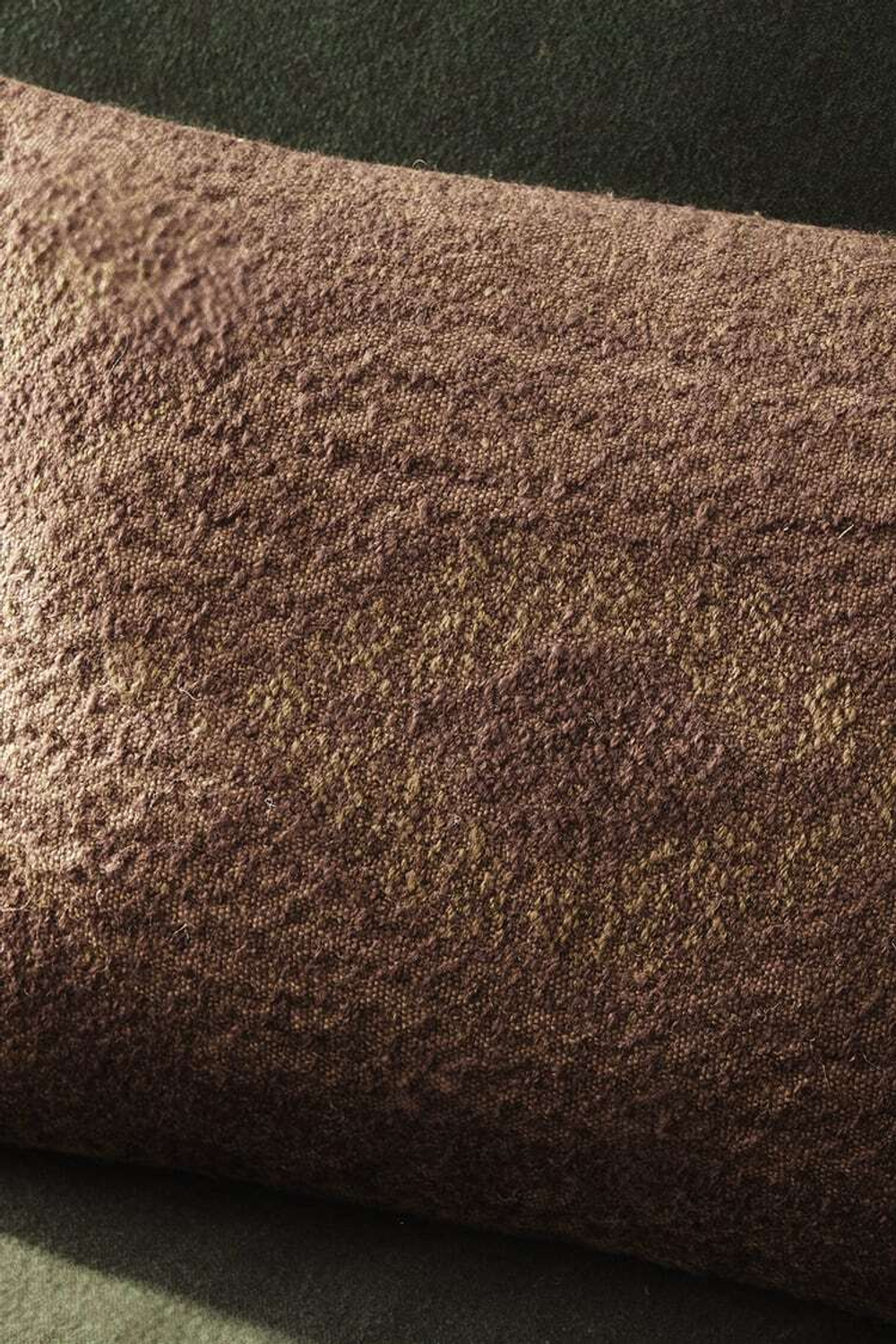 ZARA HOME ЧЕХОЛ ДЛЯ ДЕКОРАТИВНОЙ ПОДУШКИ С ГЕОМЕТРИЧЕСКИМ УЗОРОМ, КОРИЧНЕВЫЙ