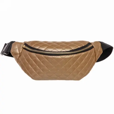 Сумка на пояс из искусственной кожи «Elements - Street», цвет золото, 29*13см