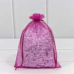 Мешочек 17х23см Органза (Малиновый)