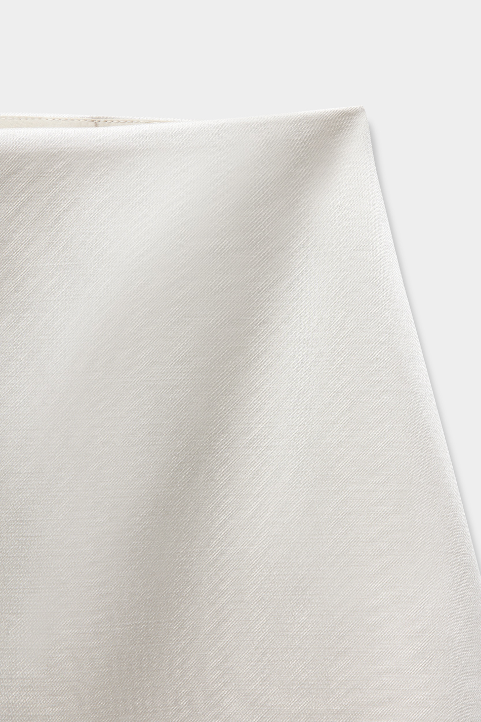 Юбка мини из сатина