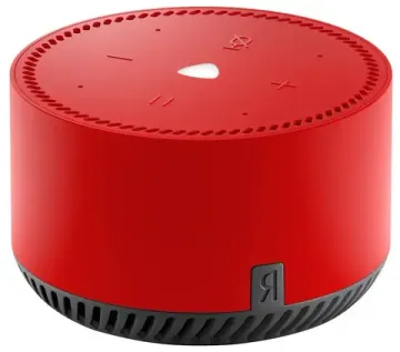 Умная колонка Яндекс станция Лайт "Алиса" ( красная)