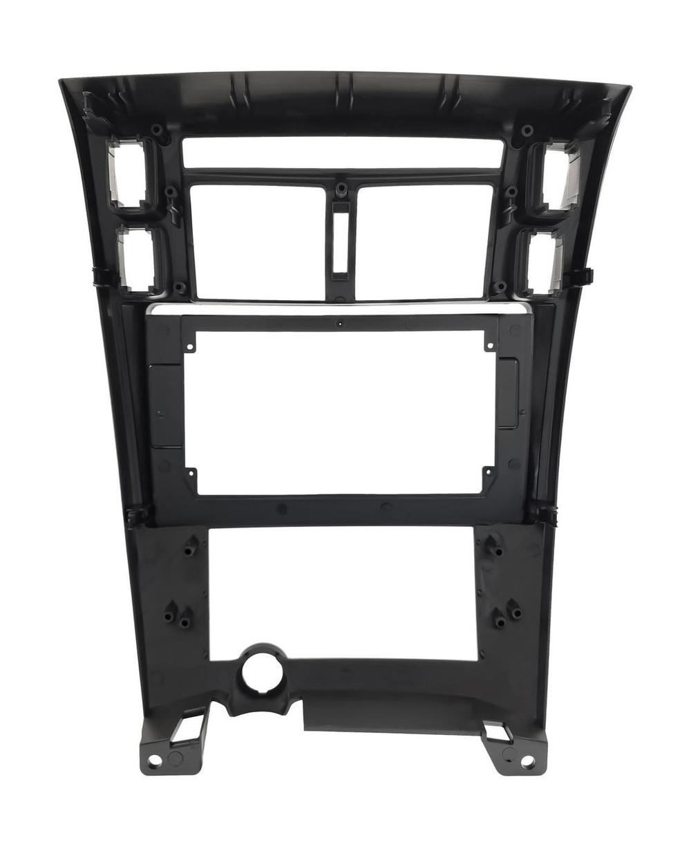 Комплект рамки с разъёмами 10" Hyundai Tucson 2004-2009 черная - Car-Smart 3037B