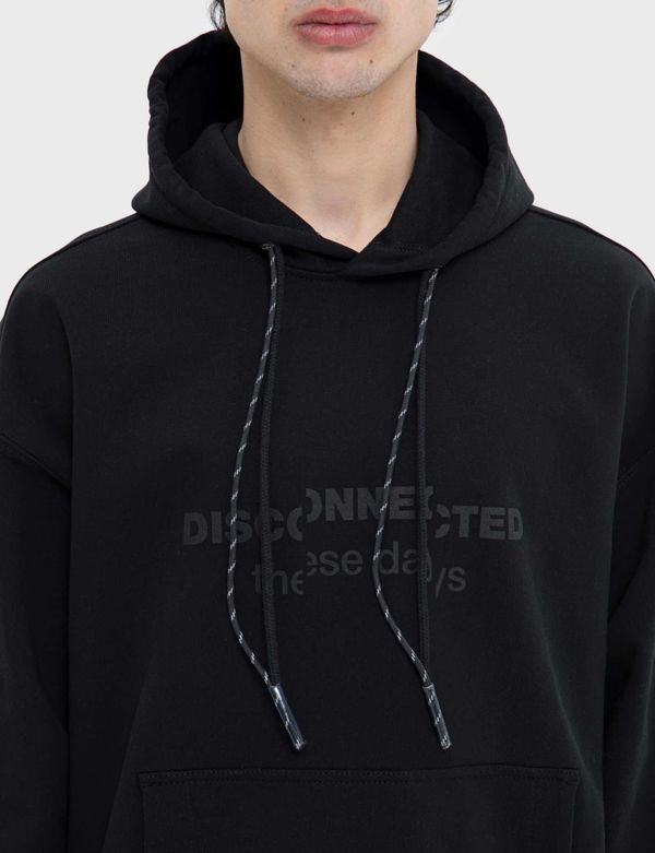 Худи DISCONNECT SS22 Черный - фото 5