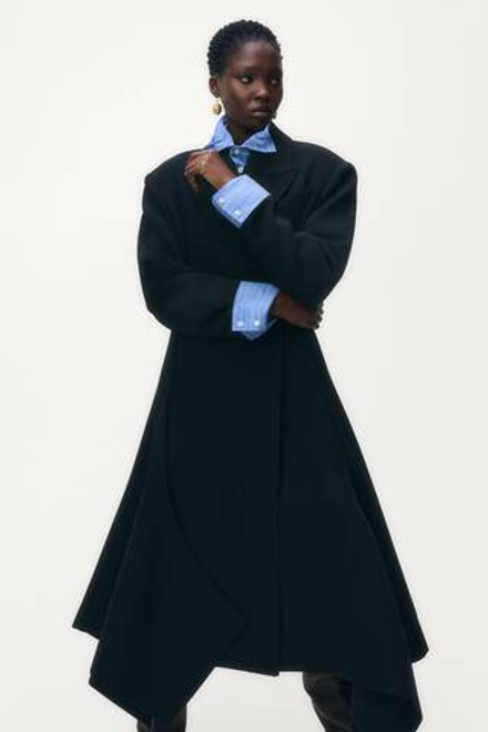 H&M - Glenn Martens Пальто из смесовой шерсти, черный