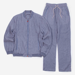 Льняной костюм Kiton