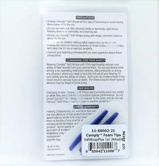JH Audio Comply Soft Wraps