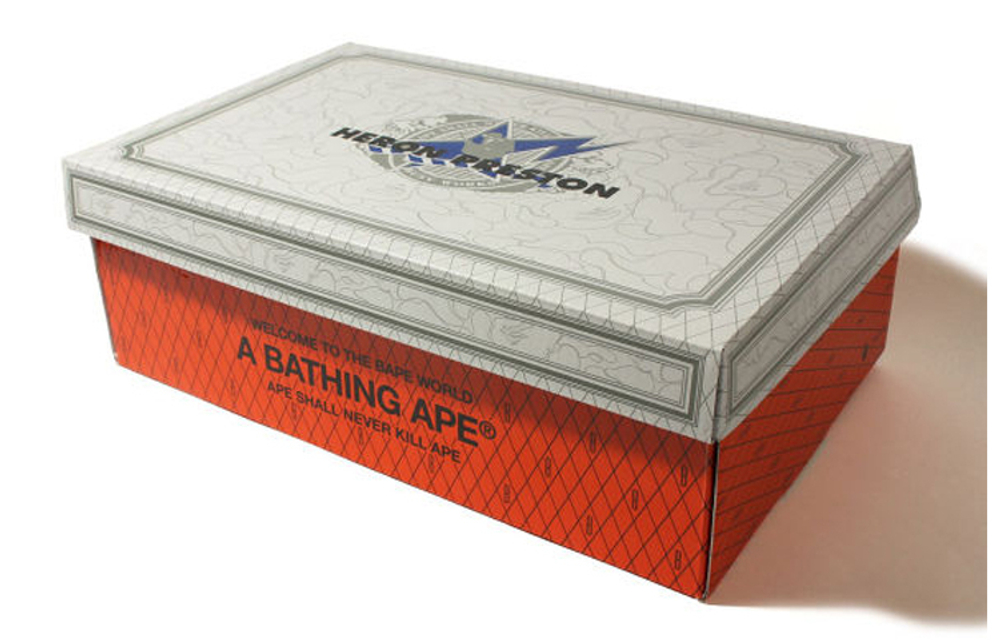 Кроссовки A BATHING APE x HERON PRESTON STA, 1I23-191-904