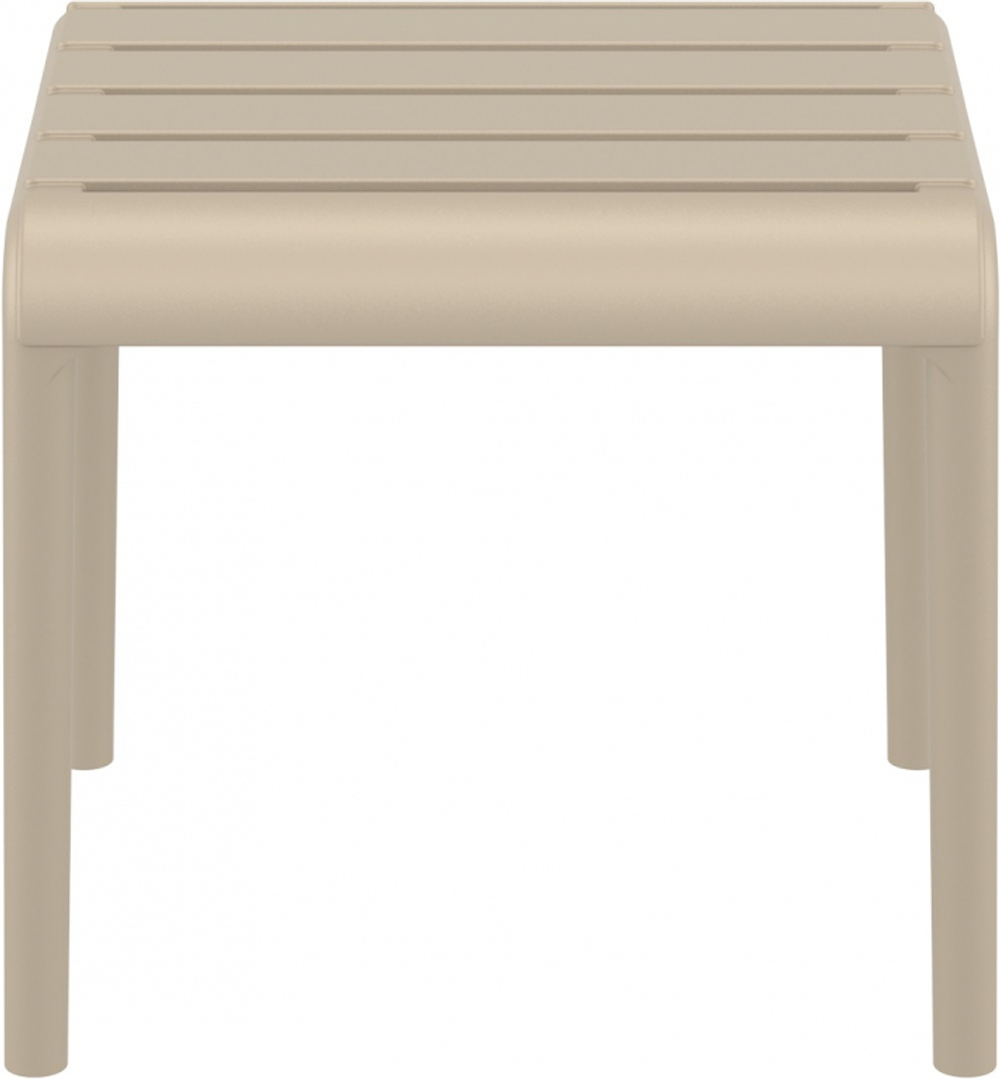 Столик пластиковый журнальный Siesta Contract Paris Side Table, бежевый
