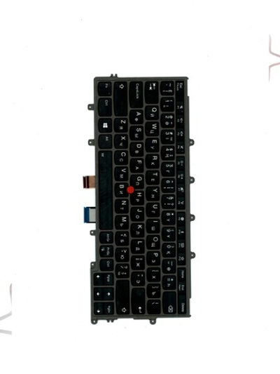 Клавиатура для Ноутбука Lenovo ThinkPad X240/X250/X260/X270/A275 казахская, черная (01EP080)