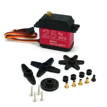 Цифровой сервопривод 25 кг/см с металлическим редуктором