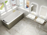 Ванна акриловая WhiteCross WAVE 180x80 белая