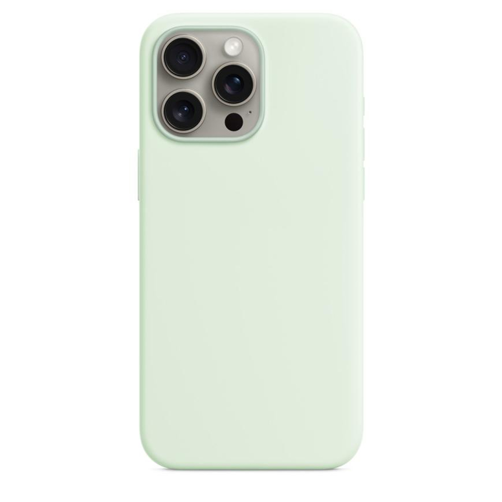 Силиконовый чехол MagSafe Silicone Case для iPhone 15 Pro Max