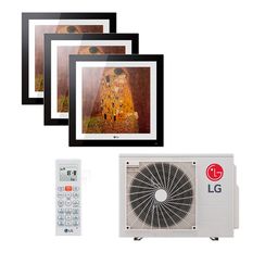 Мультисплит система на 3 комнаты LG MA09R.NF1 x 3 / MU3R19.U21