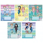 Тетрадь А5 12л. клетка "Подружки" (Академия Групп)