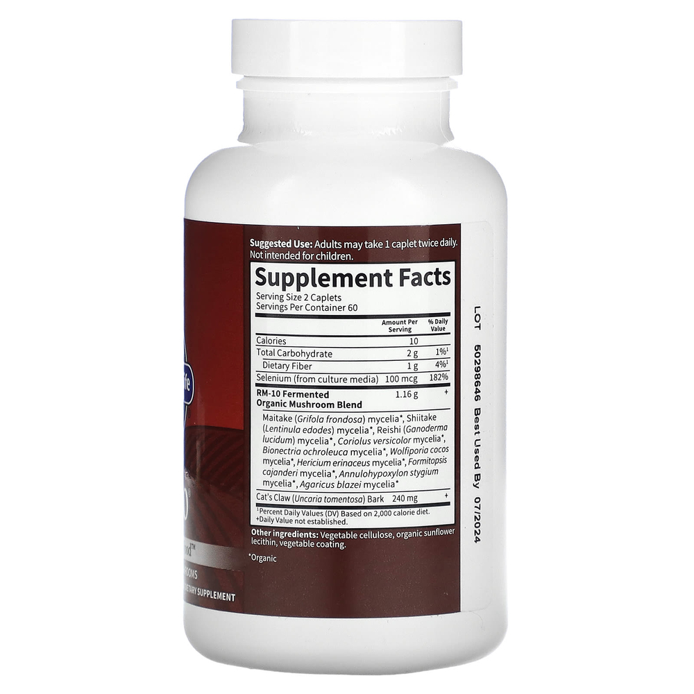 Garden of Life, RM-10, Immune System Food, добавка для укрепления иммунитета, 120 вегетарианских капсул