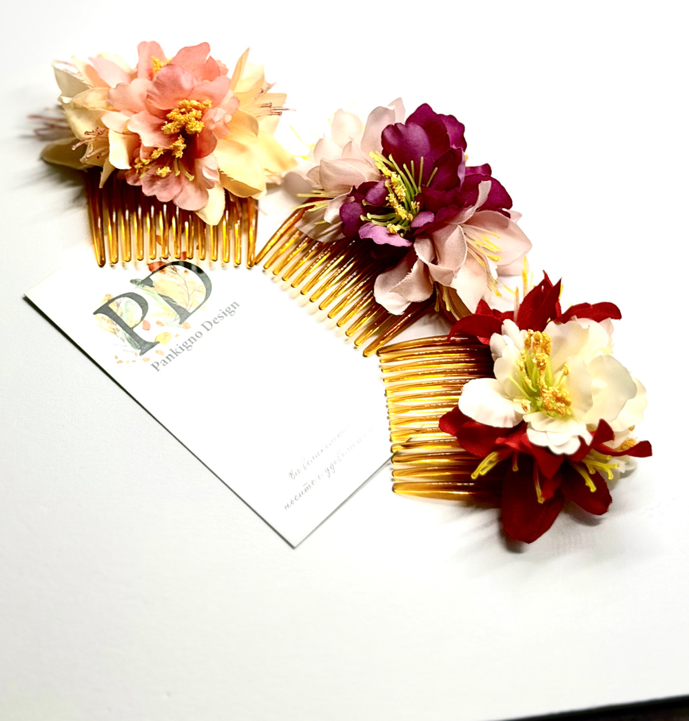 Мини гребень Pankigno Design Микс Limited Edition