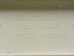 WF8590NFW кт62 Крышка сливного фильтра для стиральной машины Samsung DC63-00920A б/у