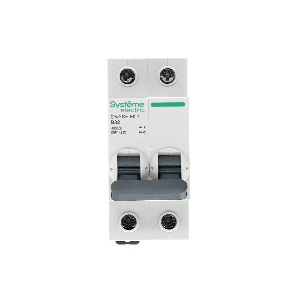 City9 Set Автоматический выключатель (АВ) B 32А 2P 4.5kA 230В