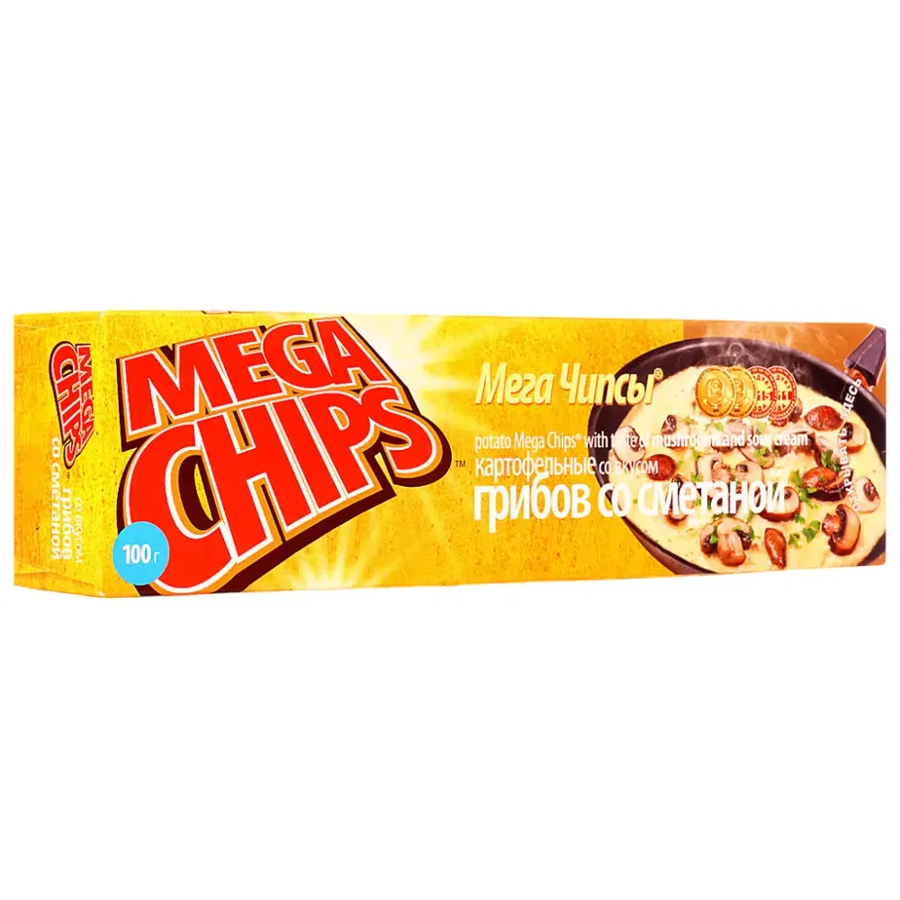 Чипсы Экстрим грибы со сметаной 100гр