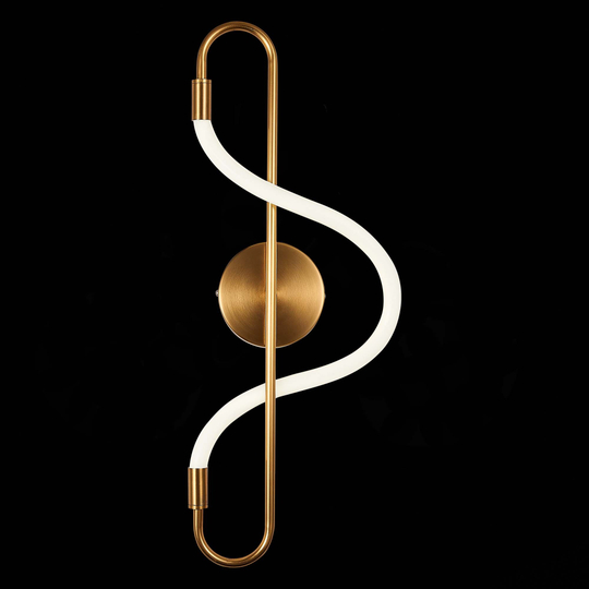 SL6102.301.10 Светильник настенный ST-Luce Латунь/Белый LED 1*10W 4000K