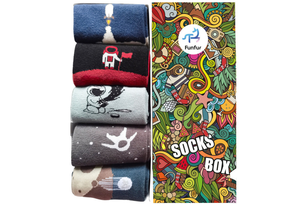 Носки Funfur Martian в наборе 5 пар