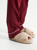 Пижама женская Ihomewear English Bordo