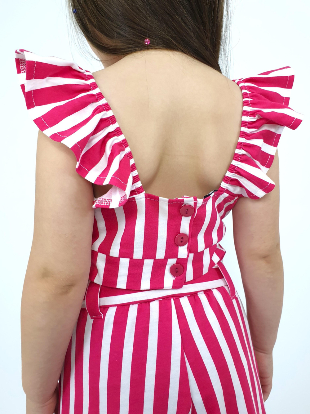 02-70-6 Комплект для девочки (топ и брюки)