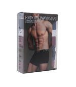 Трусики-боксеры 3шт. Emporio Armani - бордовый(111357 3F715)