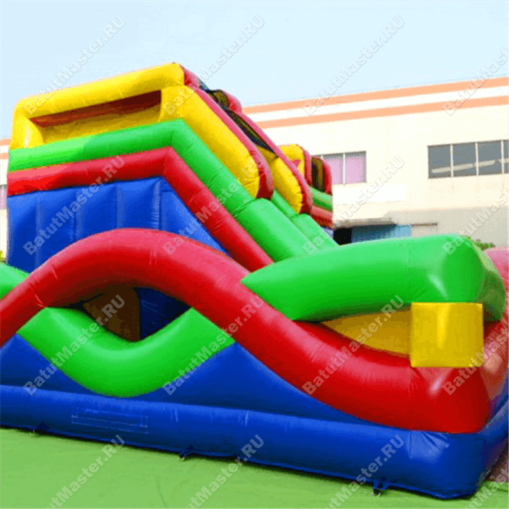 Коммерческий надувной батут "Путаница"