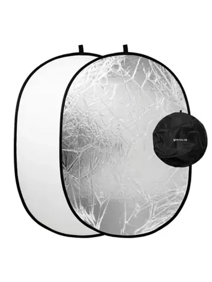Отражатель 2в1 Raylab RF-09 серебро/белый 110*150см