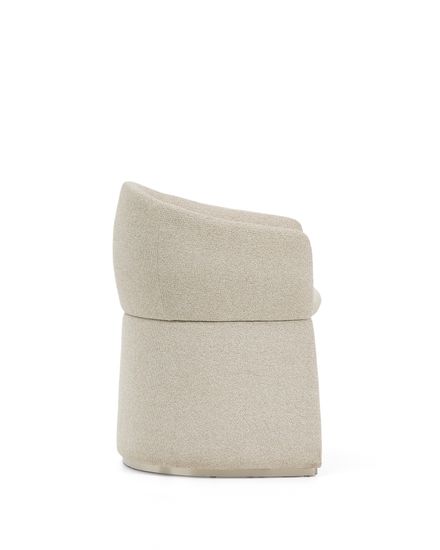 Стул Bosca из бежевой синели