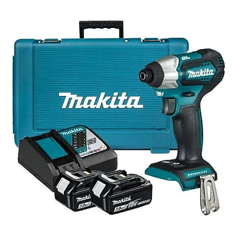 Makita DTW180RFE аккумуляторный гайковерт (2 x 3 Ач, ЗУ)