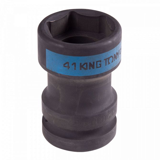 KING TONY (85452041M) Головка торцевая ударная 1", Square 20 мм х Hex 41 мм, футорочная